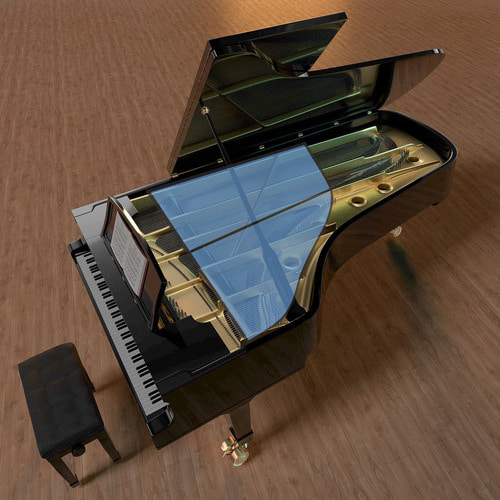 특허출원 그랜드피아노 방음 흡음재매트/바퀴방음 소음키퍼